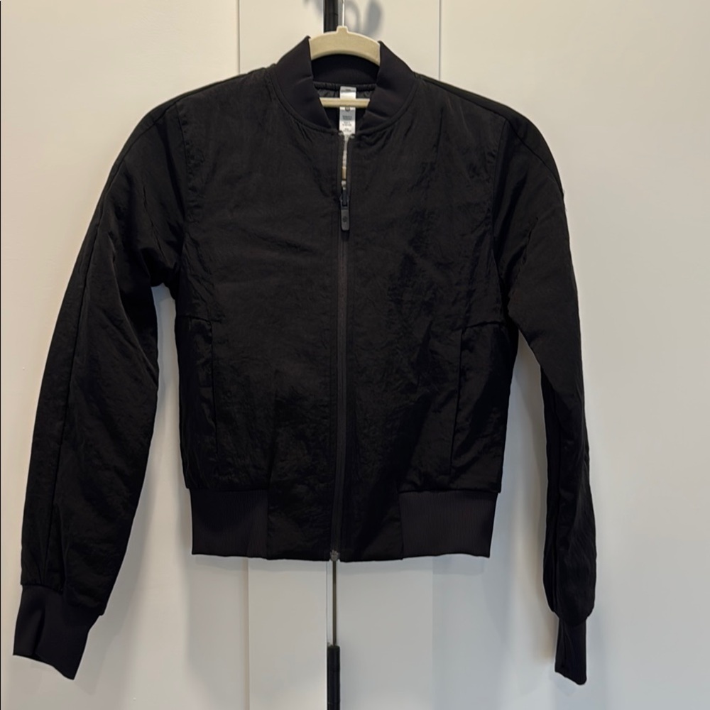 Black Bomber Jacket